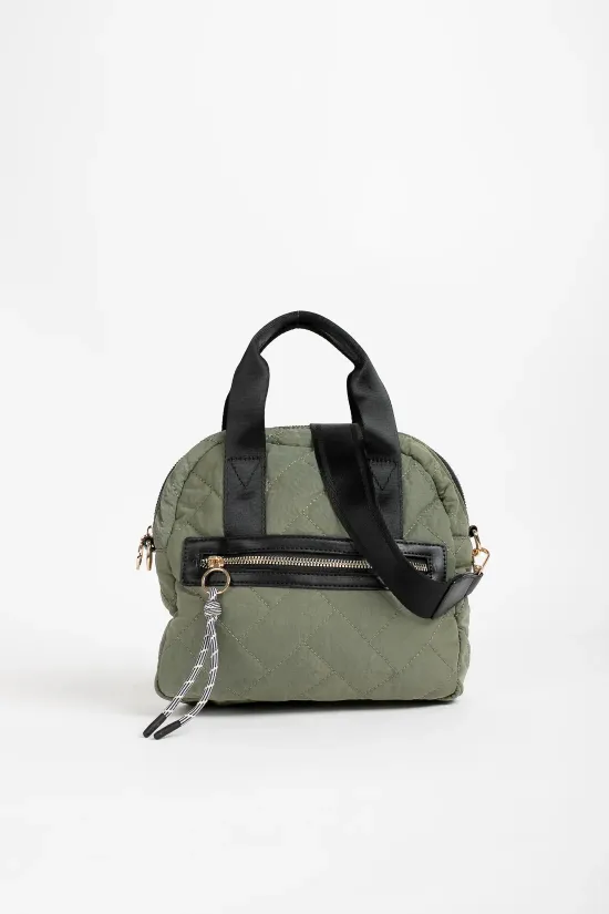 bolso bandolera crelta - verde militar