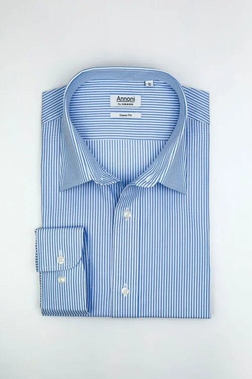 Camisa Annoni clásica rayas - Raya fina