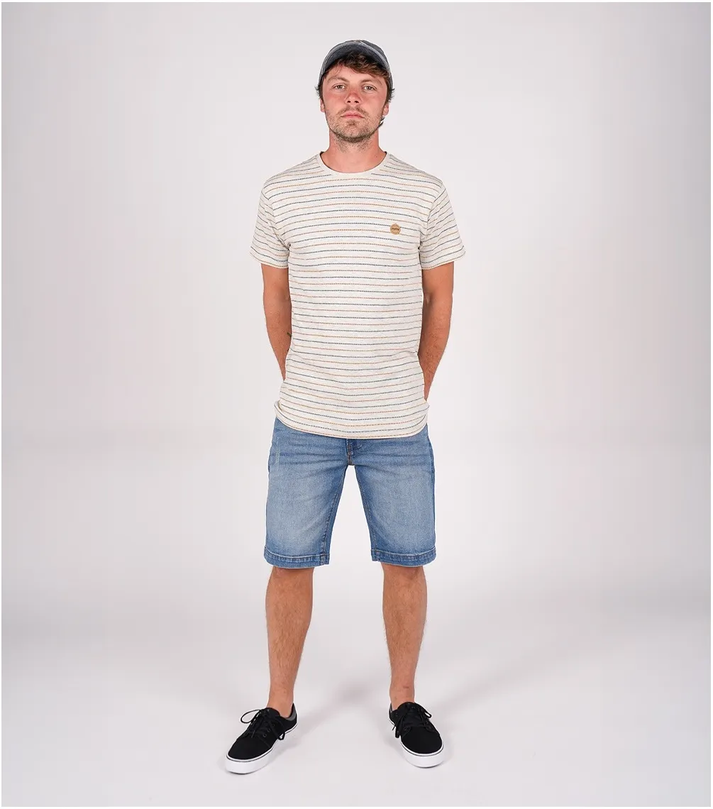 Camiseta STYLING Amine - Ecru mix
