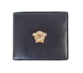 Cartera VERSACE DPU2463 medusa oro negro