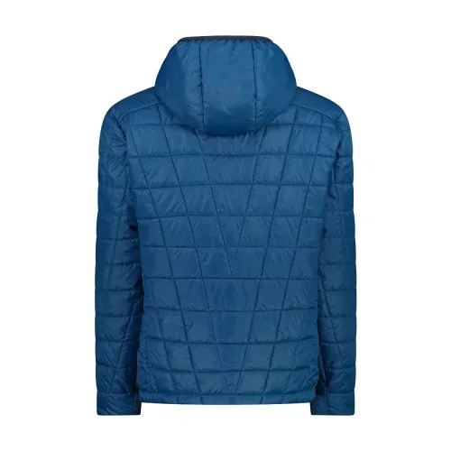 CMP Man Jacket Fix Hood Petrol