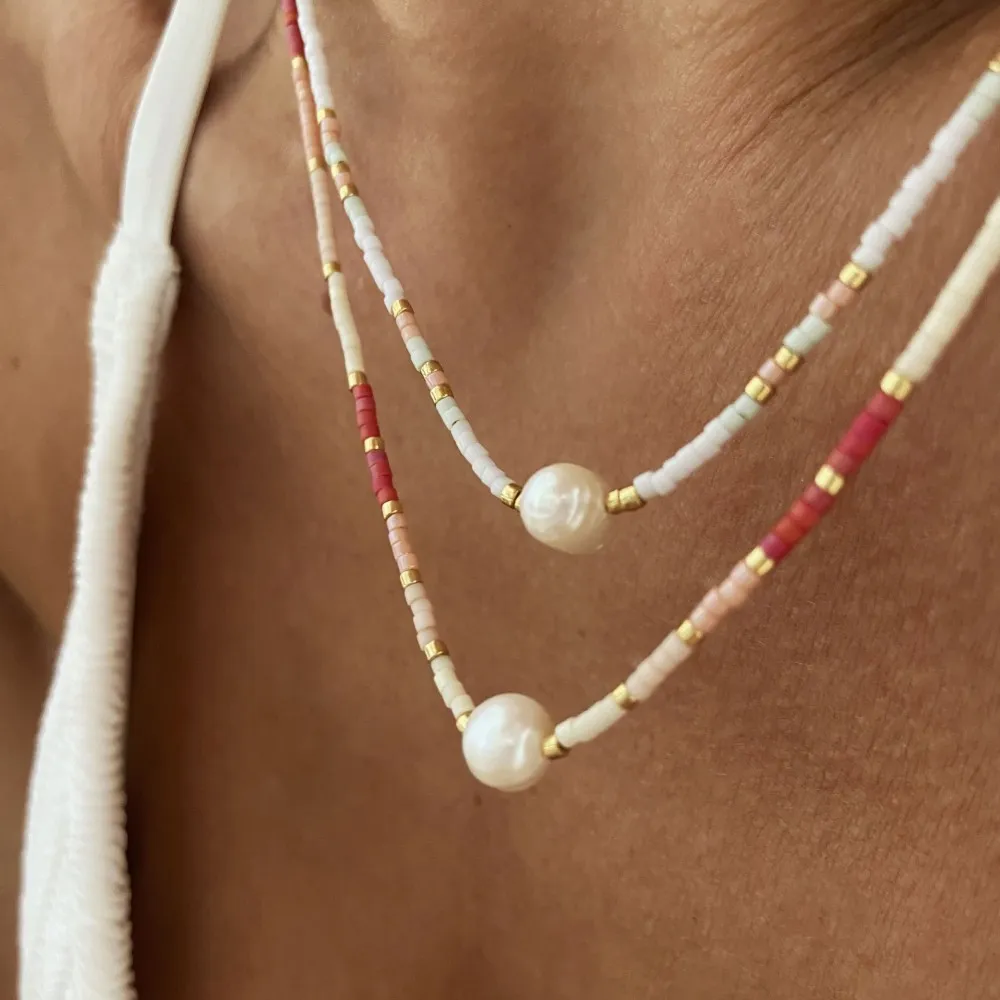 Collar Sapporo Rosa Oro