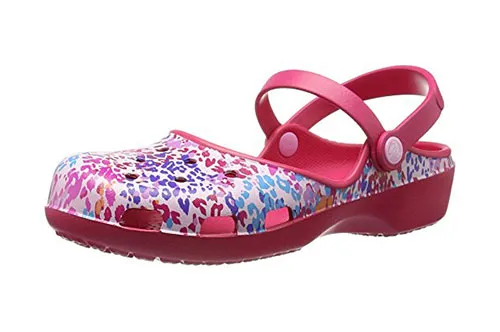 Crocs Karin Floral - Zueco de mujer