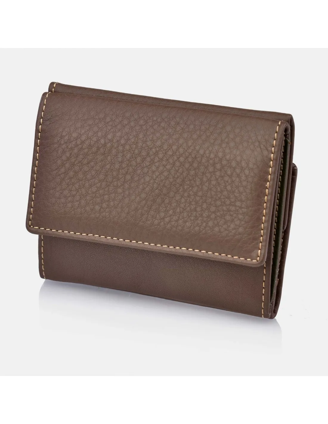 CROSS Cartera de hombre piel pequeña con monedero multicolor