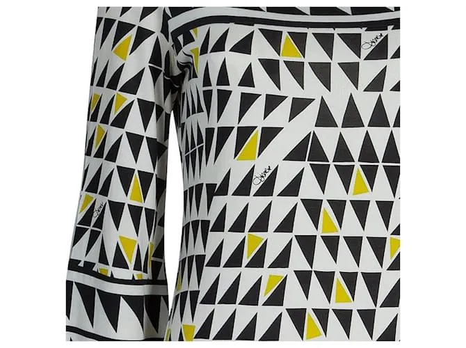 Diane Von Furstenberg Vestido de seda DvF Neera Multicolor 