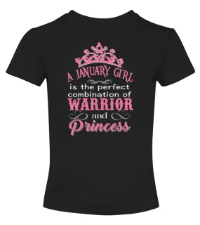 JANUARY GIRL Camiseta cuello redondo Mujer