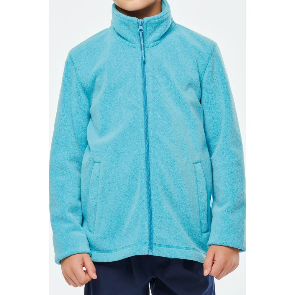 K920-CHAQUETA MICROPOLAR CON CREMALLERA NIÑOS