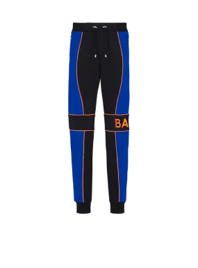 Pantalones de jogging con inserciones con logotipo de Balmain