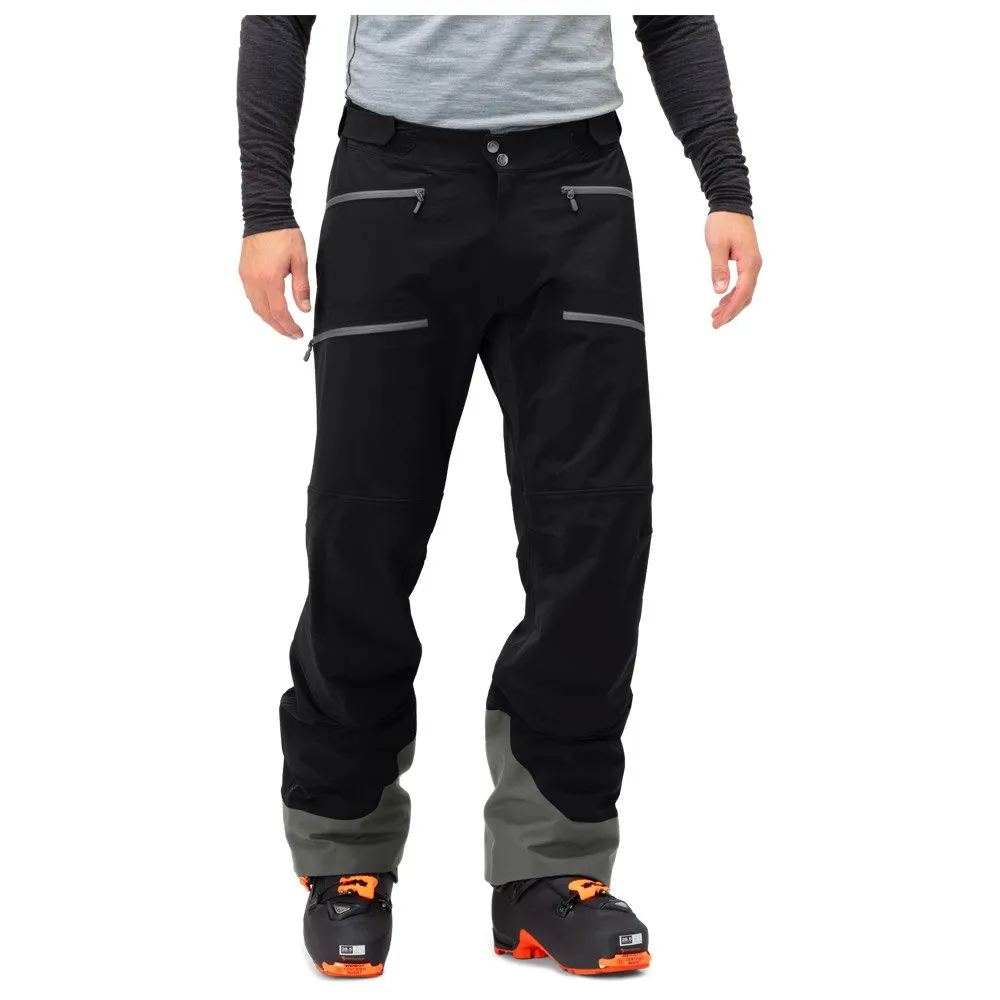 Pantalones técnicos Norrona Lyngen Flex1 Caviar Castor Grey
