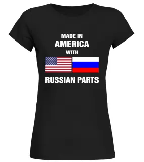Russian Parts Limited Edition Camiseta cuello redondo Mujer