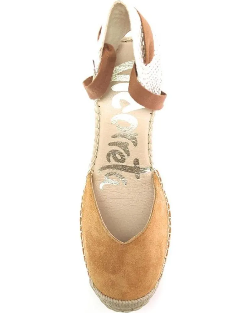 Sandalias VIDORRETA  de Mujer TILO 14200 NUBUCK CU  MARRON