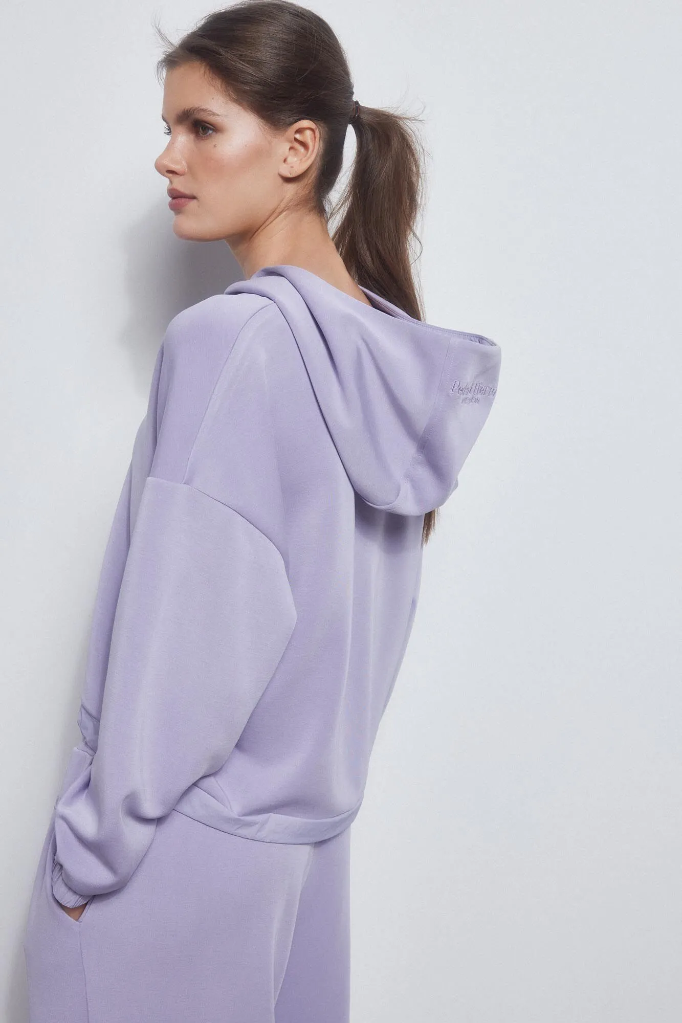 Soft touch adjustable sweatshirt