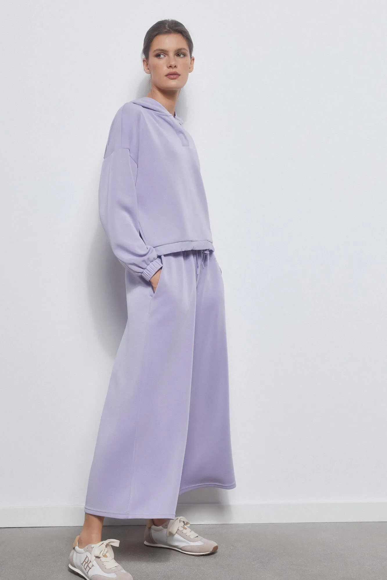 Soft touch adjustable sweatshirt