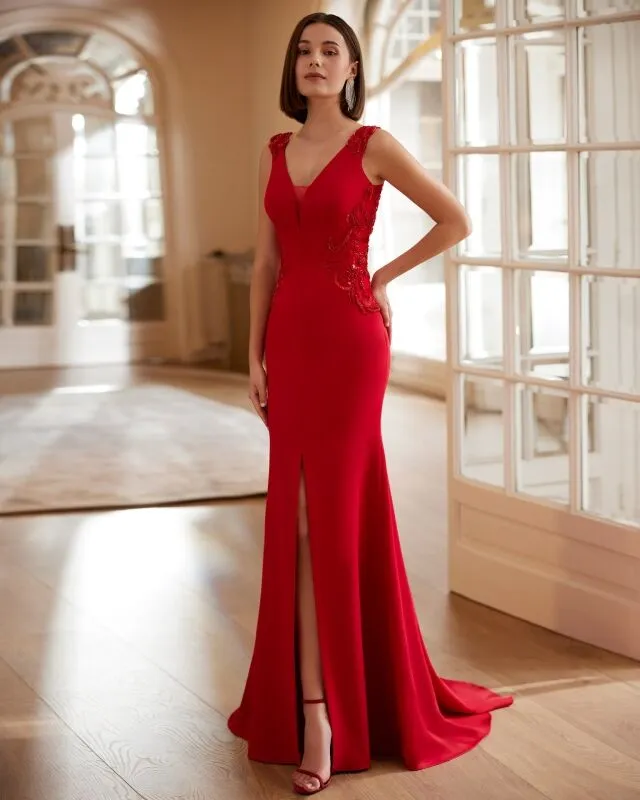 Vestido 9J207 Marfil