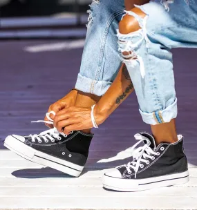 Zapatillas puntera de goma