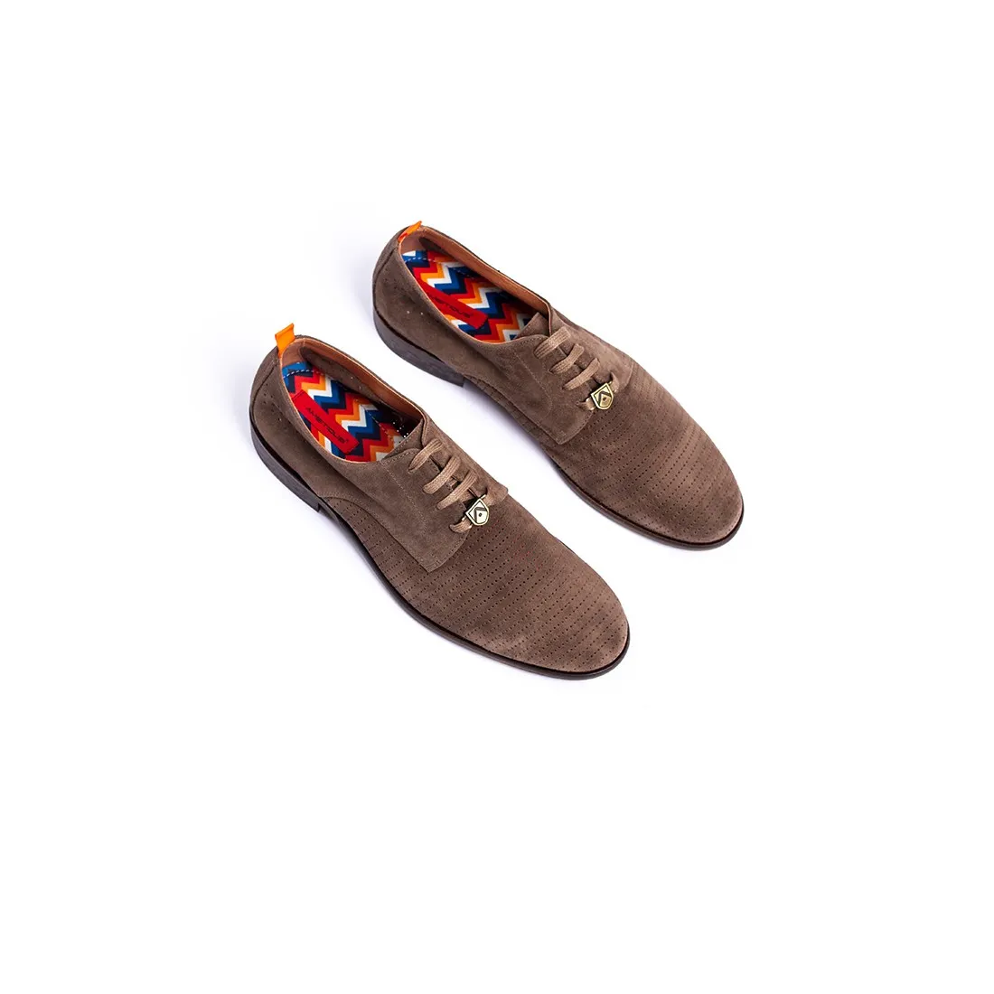 Zapatos casuales en cuero para caballero CA-8617-1322AM